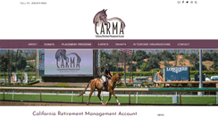 Desktop Screenshot of carma4horses.org